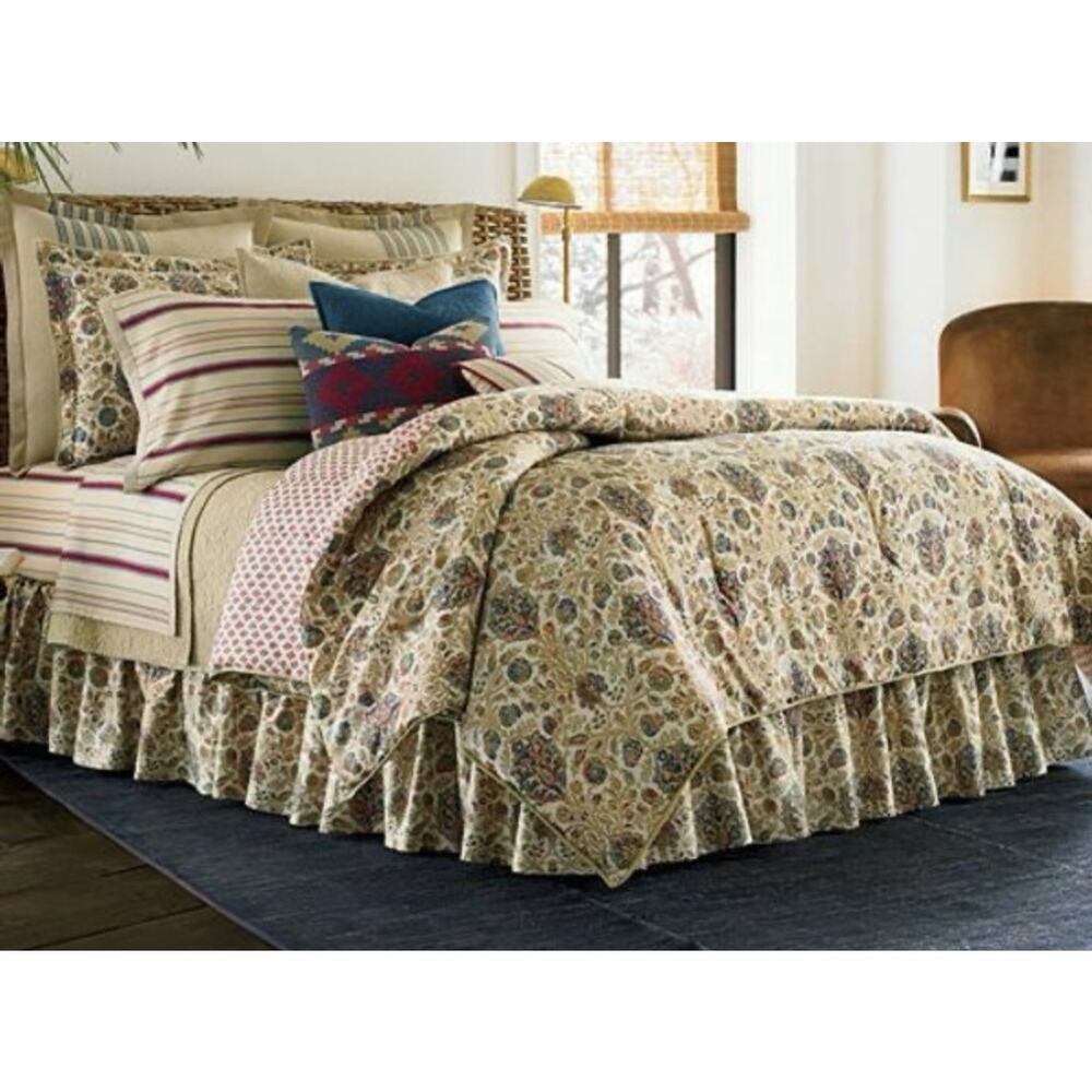 Chaps Ralph Lauren Marrakesh Casablanca King Comforter 90 X 108 100% Cotton